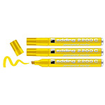 EDDING Marqueur Permanent 2200 C Corps Alu Jaune Pointe Biseautée 1-5 mm x 3 EDDING Marqueur Permanent 2200 C Corps Alu Jaune Pointe Biseautée 1-5 mm x 3