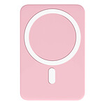 Moxie Batterie externe MagSafe 10W 5000mAh Compact Portable Rose clair