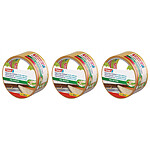 TESA Rouleau Adhésif Double Face Pro Nature 5mx50mm Sols Tapis x 3