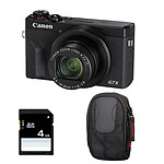 CANON Compact PowerShot G7X MARK III+ Sac et Carte SD 4 Go