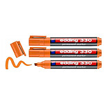 EDDING Marqueur Permanent 330 Orange 1-5 mm x 3