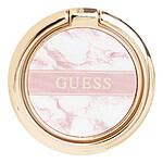 Guess Anneau de Support Universel Motif Marbre Rose