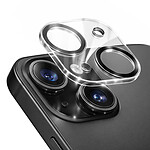 Jaym Protection de Caméra Arrière pour Apple iPhone 15 / 15 Plus en Verre Trempé 9H Transparent