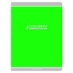 CONQUÉRANT Cahier conquérant classique agrafé 24 x 32 cm 96P 90G grands carreaux vert x 40