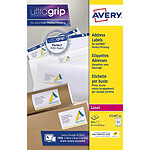 AVERY L7159-40 Pochette de 960 Etiquettes Laser Blanc 63,5 x 33,9 mm AVERY L7159-40 Pochette de 960 Etiquettes Laser Blanc 63,5 x 33,9 mm