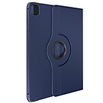 Avizar Étui Clapet pour iPad Pro 13 2024 Folio Rotatif 360 Support Stand Bleu nuit