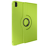 Avizar Étui Clapet pour iPad Pro 11 2024 / M5 2025 Folio Rotatif 360 Support Stand Vert citron