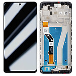 Motorola Écran Original Motorola G60s LCD + Vitre Tactile (avec châssis) Gris Clair