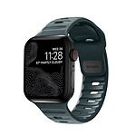 Nomad Bracelet Sport Strap V2 pour Apple Watch 38-41 1-9 et SE Bleu