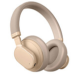 Forcell Casque Audio Bluetooth à Réduction de Bruit Autonomie 30 Heures Beige