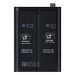 Clappio Batterie interne pour Oppo Find X3 Neo 4500mAh BLP825 Noir