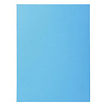 EXACOMPTA Paquet de 50 chemises 2 rabats SUPER 250 24x32cm Bleu clair x 5 EXACOMPTA Paquet de 50 chemises 2 rabats SUPER 250 24x32cm Bleu clair x 5
