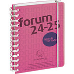 EXACOMPTA Agenda Scolaire Journalier 12x17 Forum framboise