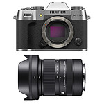 FUJIFILM X-T50 Silver + SIGMA 18-50