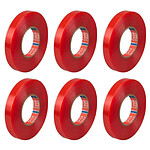TESA Ruban Adhésif Double Face 4965 Spécial Plastique 19 mm x 50 m Incolore x 6 TESA Ruban Adhésif Double Face 4965 Spécial Plastique 19 mm x 50 m Incolore x 6