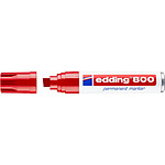 EDDING Marqueur Permanent 800 rouge 4-12 mm
