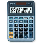 CASIO Calculatrice de bureau MS-120EM batterie solaire bleu