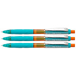 PENTEL Porte-mines Q-Erase, 0,5 mm, menthe/orange x 3