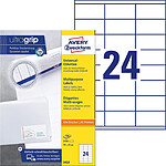 AVERY Boîte 2400 Etiquettes Universelles UltraGrip 70 x 35 mm Blanc AVERY Boîte 2400 Etiquettes Universelles UltraGrip 70 x 35 mm Blanc