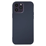 Jaym Coque Magsafe pour Apple iPhone 14 Pro Premium Silicone Microfibre Bleu