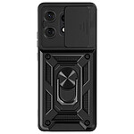 Avizar Coque pour Motorola Edge 50 Pro Bague Support Cache Caméra Coulissant