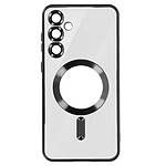 Avizar Coque MagSafe pour Samsung S23 FE en Silicone Contour Chromé