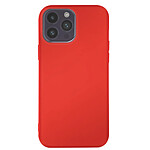 Jaym Coque Magsafe pour Apple iPhone 14 Pro Premium Silicone Microfibre Rouge