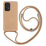 Avizar Coque Cordon pour Samsung Galaxy A53 5G Semi-rigide Lanière Tour du Cou 80cm