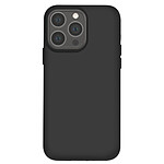 Jaym Coque pour Apple iPhone 13 Pro Max Premium Silicone Microfibre Noir