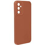 Avizar Coque pour Samsung Galaxy S23 FE Silicone Mat Protection Caméra Marron clair
