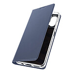 Dux Ducis Étui pour Motorola Moto G34 Clapet Porte-carte Support Vidéo Bleu nuit