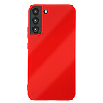 Jaym Coque pour Samsung Galaxy S22 Plus Premium Soft Feeling Rouge