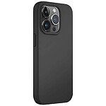 Jaym Coque pour Apple iPhone 14 Pro Max Premium Silicone Microfibre Noir