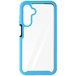 Avizar Coque pour Samsung Galaxy A25 5G Dos Rigide Contour Silicone Renforcé Bleu clair