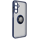 Avizar Coque pour Samsung Galaxy A25 5G Bague Métallique Fonction Support Bleu nuit
