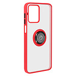 Avizar Coque pour Motorola Moto G53 / G23 et G13 Bague Support Vidéo Rouge