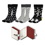 Harry Potter - Pack 3 paires de chaussettes Harry Potter 38-45 Harry Potter - Pack 3 paires de chaussettes Harry Potter 38-45