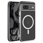 Avizar Coque MagSafe pour Google Pixel 8a Dos Rigide Contour Souple Fine