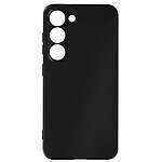 Avizar Coque pour Samsung Galaxy S23 Silicone Gel Souple Ultra-fine 0.3mm noir