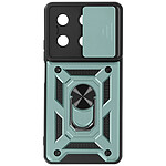 Avizar Coque pour Redmi Note 13 5G Bague Support Cache caméra coulissant Vert pâle