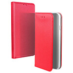 Jaym Étui Folio pour Apple iPhone 14 Plus Magnétique Fonction Stand Rouge