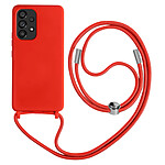 Avizar Coque Cordon pour Samsung Galaxy A53 5G Semi-rigide Lanière Tour du Cou 80cm