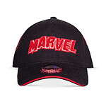 Marvel - Casquette baseball Marvel Logo Red & White