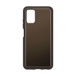 Samsung Coque pour Galaxy A03s Souple Utra-Fine Compatible avec Chargement Sans Fil Noir