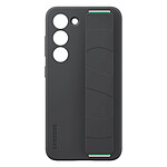 Samsung Coque pour Samsung S23 Silicone Finition Mate avec Lanière Original Noir Samsung Coque pour Samsung S23 Silicone Finition Mate avec Lanière Original Noir