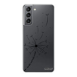 Evetane Coque Samsung Galaxy S21 5G 360 intégrale transparente Motif Pissenlit Make a wish Tendance .