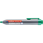 EDDING Marqueur Tableau Blancs Retract 12 Rétractable Vert Pointe Ronde 1,5-3 mm EDDING Marqueur Tableau Blancs Retract 12 Rétractable Vert Pointe Ronde 1,5-3 mm