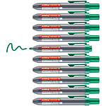 EDDING Marqueur Tableau Blancs Retract 12 Rétractable Vert Pointe Ronde 1,5-3 mm x 10 EDDING Marqueur Tableau Blancs Retract 12 Rétractable Vert Pointe Ronde 1,5-3 mm x 10