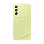 Samsung Coque pour Galaxy A34 5G avec Porte-cartes Compatible Chargement Sans Fil Vert citron Samsung Coque pour Galaxy A34 5G avec Porte-cartes Compatible Chargement Sans Fil Vert citron