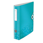 LEITZ Classeur Active WOW, 180 degrés, 60 mm, bleu glace LEITZ Classeur Active WOW, 180 degrés, 60 mm, bleu glace